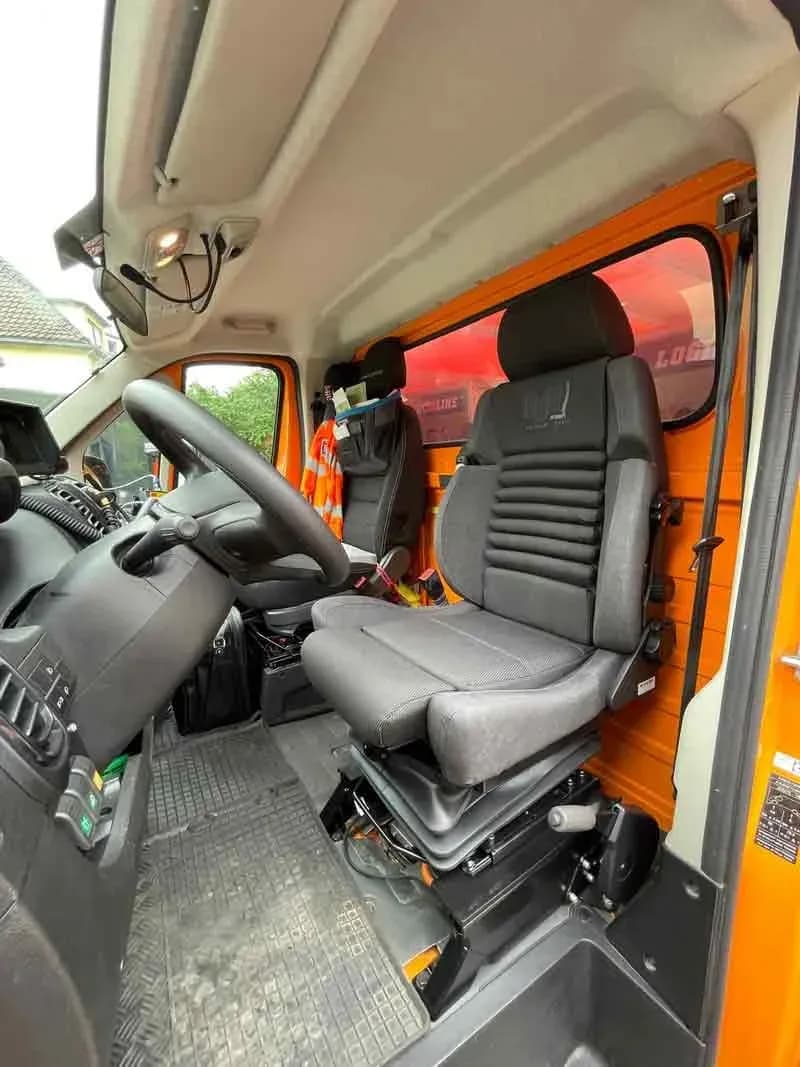 Kommunal‑LWS‑Sitze – Kommunalfahrzeugsitze für Hessen Mobil / Fiat Ducato Typ 250