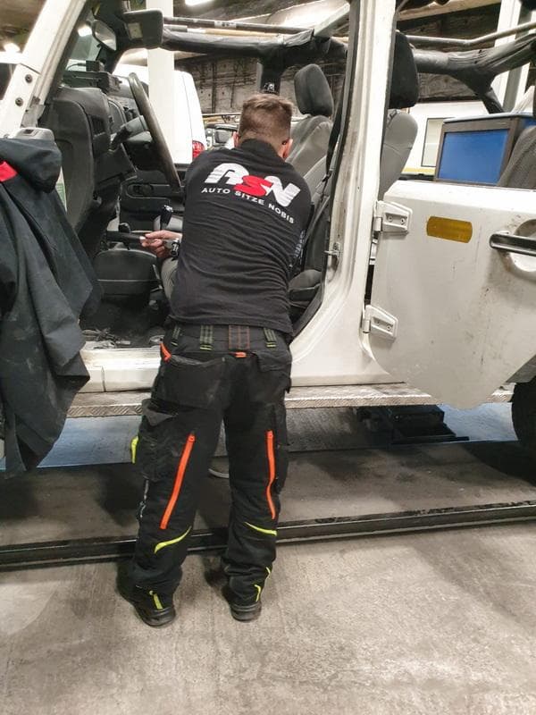 Luftsitz für den Jeep Wrangler