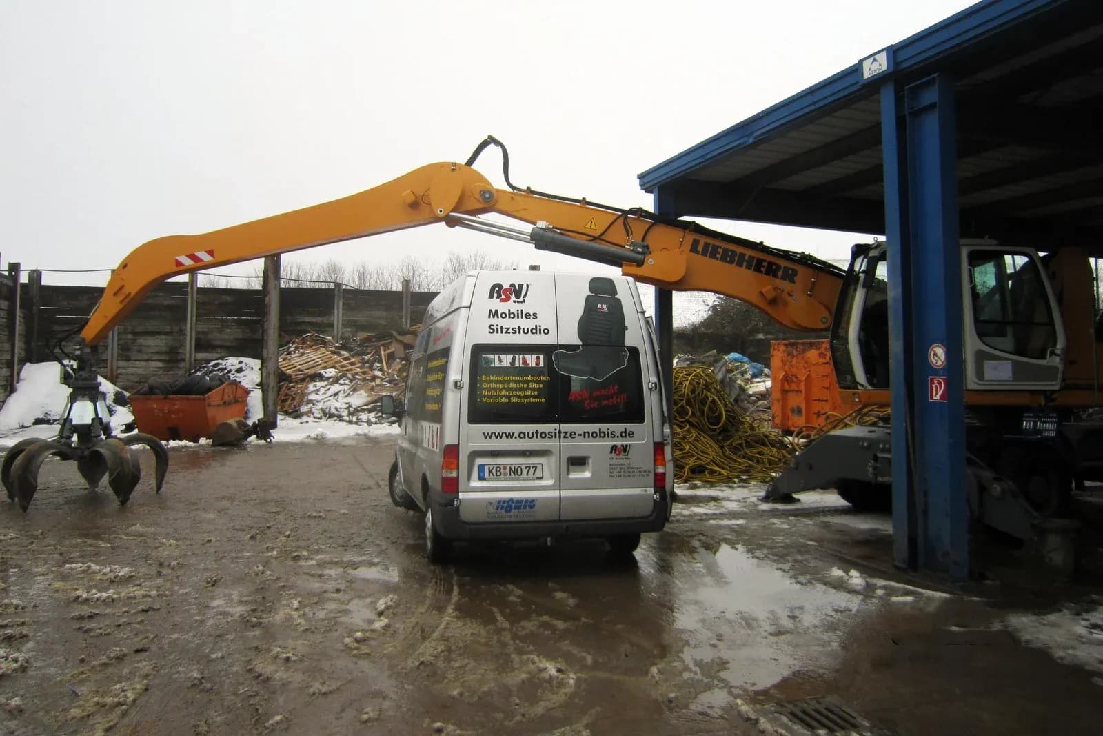 Industrie-Sitze für Raupen & Bagger
