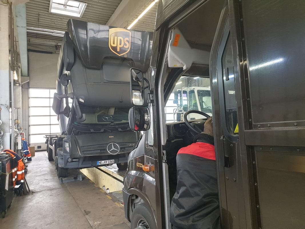 Fahrersitze für UPS-Deutschland
