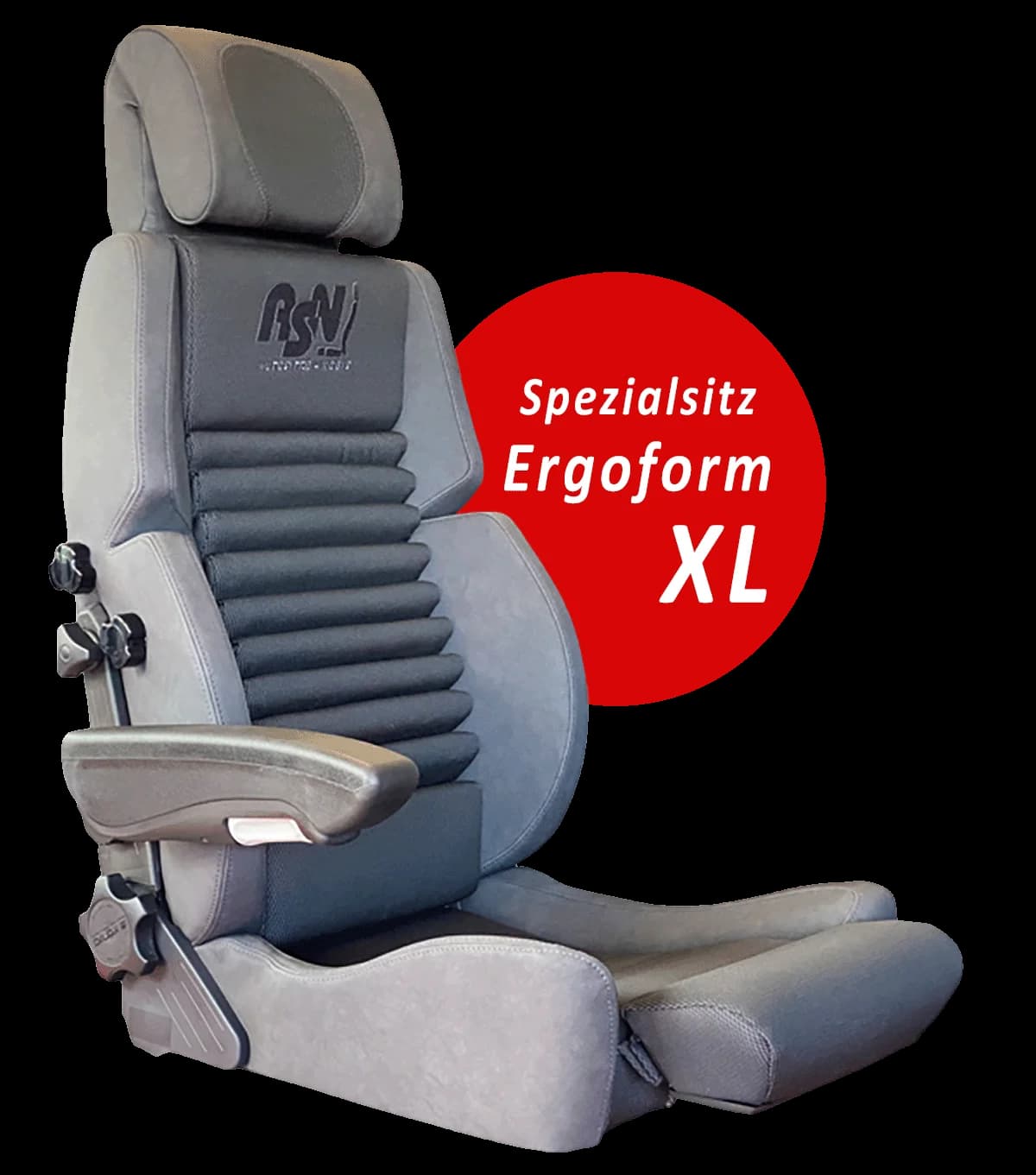ASN Ergoform XL Sitz mit Hotspots