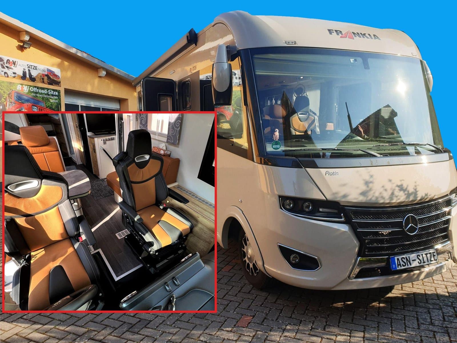 Exklusive Wohnmobil-Sitze