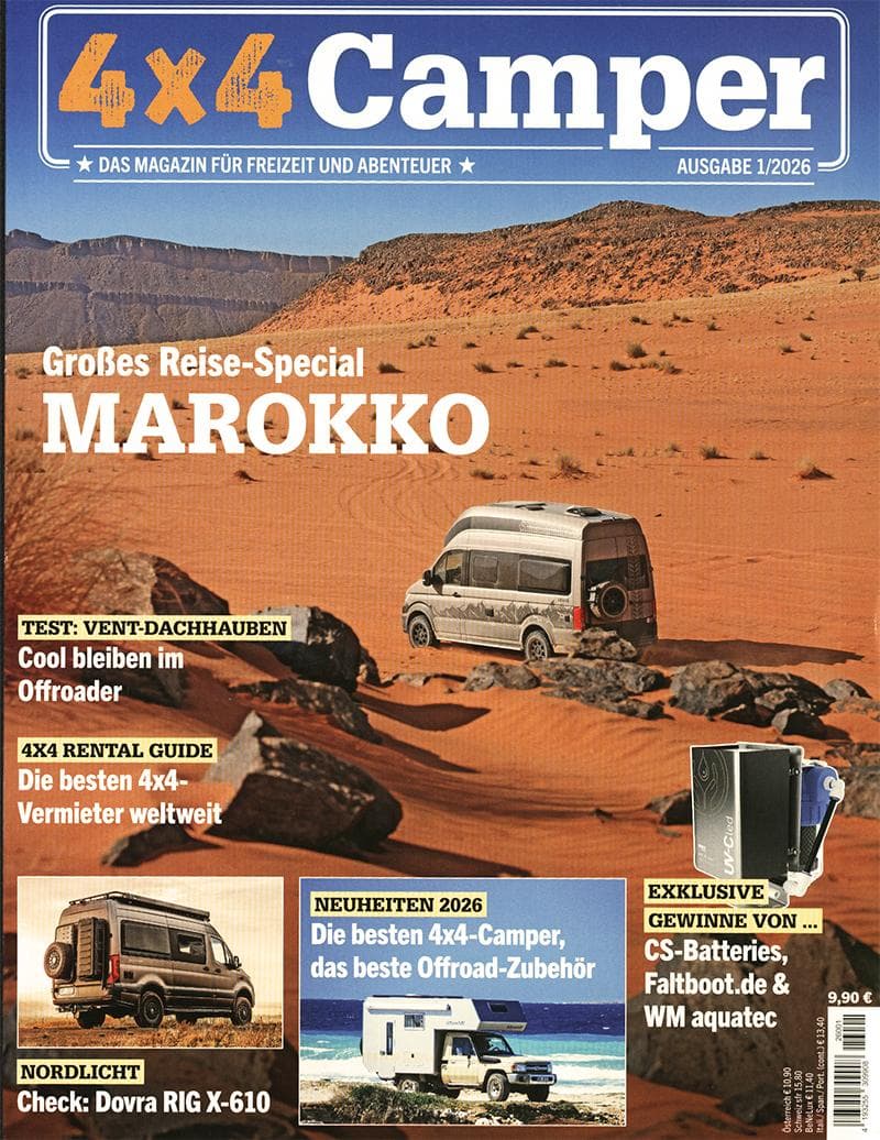 ASN Autositze Nobis in der neuen 4×4 Camper (Ausgabe 01/2026)