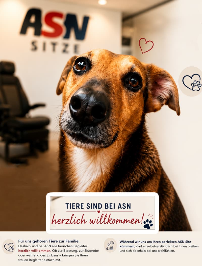 Tierische Begleiter? Bei ASN herzlich willkommen!