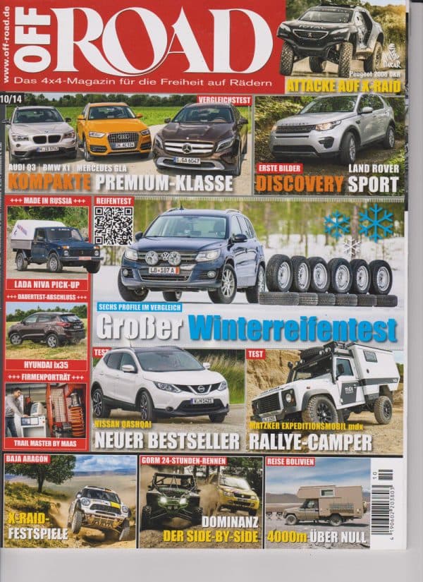 ASN OFFROAD-LUFTSITZ in der Fachpresse