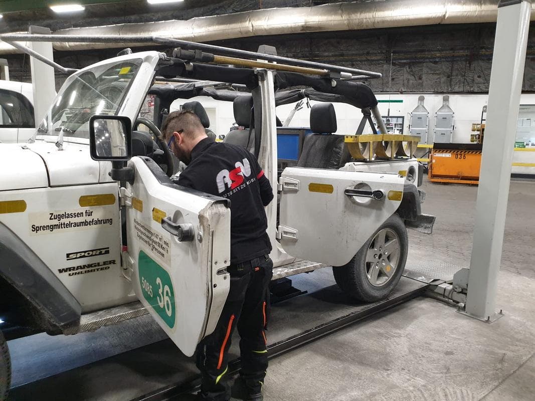 Luftsitz für den Jeep Wrangler