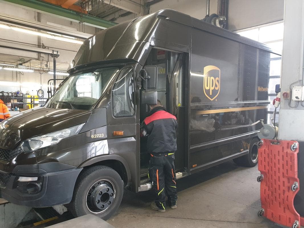 Fahrersitze für UPS-Deutschland